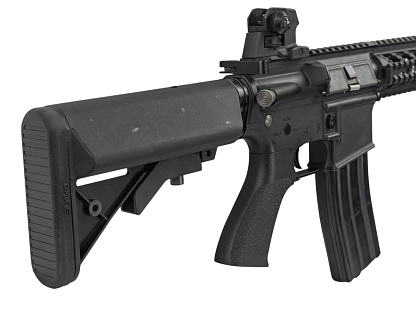 Затыльник Strike для приклада crane stock M4 пластик, черный