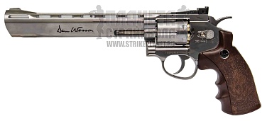 револьвер пневматический asg dan wesson 8" серебро 4.5мм