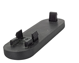 Затыльник Strike для приклада crane stock M4 пластик, черный