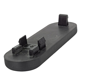 Затыльник Strike для приклада crane stock M4 пластик, черный