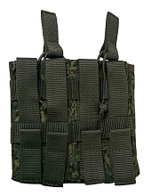 Подсумок Strike под 2 магазина АК / AR без клапана, цифра кордура