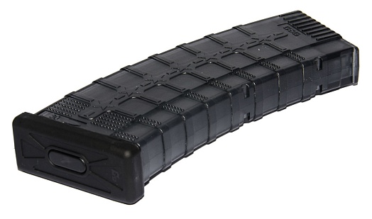 Магазин механический G&G АК для RК-74 T, E, CQB 115 шаров прозрачный (g-08-147)