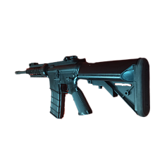 Автомат Cyma M4 CQB SD пластик (cm513), заменен внешний ствол, внутренний стволик, 123 м/с (Б/У)