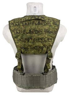 Плечевая система Strike молле цифра, стропа цифра