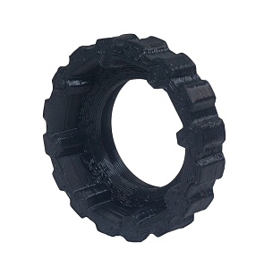 Крепление защиты прицела Strike для тепловизора Longot серии K (K3Pro / K6 / K9), резина 3D печать