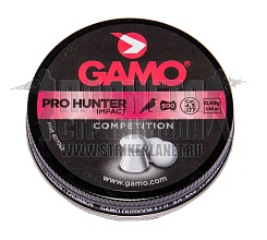 пули для пневматики gamo pro-hunter 4.5мм 500шт