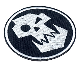 Нашивка Strike "Warhammer 40000 Орки", черный