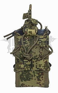 детальное фото Подсумок магазина АКМ 2шт. ССО Raid molle цифра интернет-магазин "Планета страйкбола"