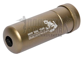 фото Глушитель G&G Navy Seal Skull Frog 105мм резьба -14мм desert tan (g-01-038-1) интернет-магазин "Планета страйкбола"