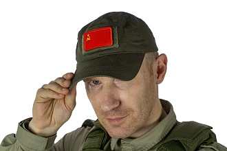 Нашивка Strike "Флаг СССР" 70х50мм, вышивка