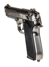 Пистолет WE Beretta M92FS greengas хром (gp301sv)