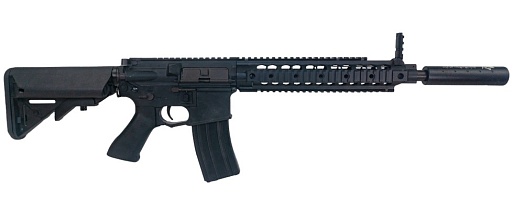 детальное фото для раздела Автомат Cyma SR-16E3 UX 11" нейлон (cm622) (Б/У) интернет-магазин "Планета страйкбола»