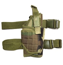 детальное фото для раздела Кобура Kingrin набедренная правая woodland (wd-11-od) (Б/У) интернет-магазин "Планета страйкбола»