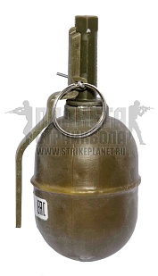 детальное фото для раздела Граната PyroFX RGD-5 (D) белый мел страйкбольная интернет-магазин "Планета страйкбола»