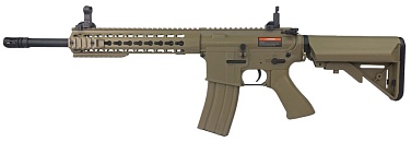 фото детально автомат cyma m4a1 keymod, tan, пластик (cm515t) интернет-магазин "Планета страйкбола"