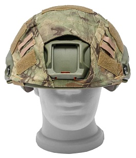 детальное фото Чехол на шлем Kingrin A-TACS Camo (co-10-at) интернет-магазин "Планета страйкбола"