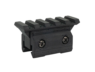 фото Планка picatinny Strike на АКС-74У 55мм, 3D печать пластик интернет-магазин "Планета страйкбола"