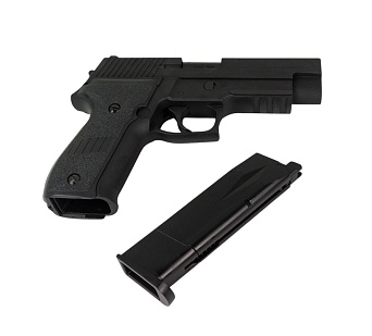 WE Пистолет Sig Sauer P226 Rail, greengas (we-f001a)