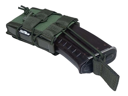 Подсумок фастмаг Strike для магазина АК / AR, хаки кордура