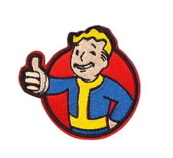 детальное фото для раздела Нашивка Strike "Fallout Vault Boy" (Уценка) интернет-магазин "Планета страйкбола»