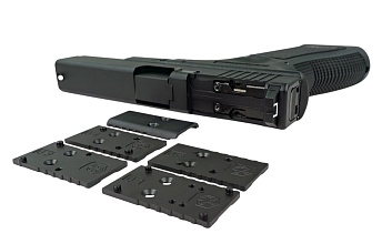 Пистолет WE G17-BK-A-MOS-GEN3 (we-g001rda-bk)