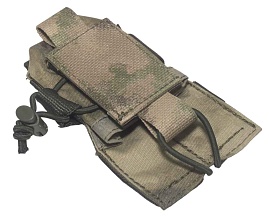 Подсумок Strike под рацию открытый, A-TACS Camo прайм
