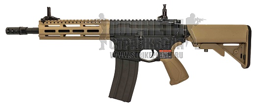 фото детально g&g автомат cm16 raider 2.0, desert tan (egc-16p-r20-dnb-ncm) интернет-магазин "Планета страйкбола"