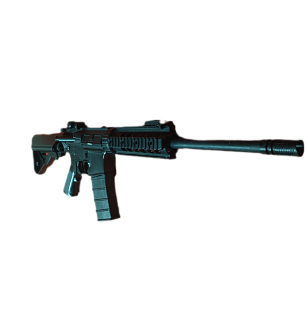 Автомат Cyma M4 CQB SD пластик (cm513), заменен внешний ствол, внутренний стволик, 123 м/с (Б/У)