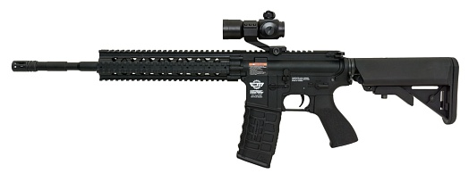 фото детально g&g автомат cm16 r8-l в комплекте с прицелом (egc-16p-r8l-bnb-ncm) интернет-магазин "Планета страйкбола"