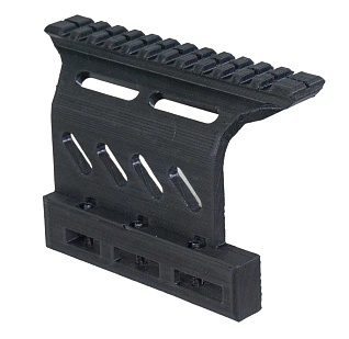 фото Боковая база Strike DT-1 АК планка picatinny на ласточкин хвост, пластик интернет-магазин "Планета страйкбола"