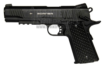 пистолет пневматический borner kbm77 bb 4.5мм