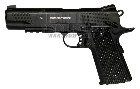 пистолет пневматический borner kbm77 bb 4.5мм