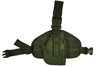 детальное фото для раздела Кобура набедренная, регулируемая, олива (Б/У) интернет-магазин "Планета страйкбола»
