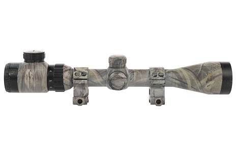 Оптический прицел Ohhunt 3-9x40, камуфляж, кольца (Б/У)