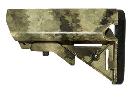 детальное фото для раздела LMT Приклад SOPMOD Crane Stock выдвижной, A-TACS FG Camo (Б/У) интернет-магазин "Планета страйкбола»