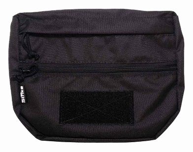 детальное фото Подсумок Strike утилитарный напашный, черный, mod1 интернет-магазин "Планета страйкбола"