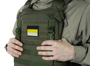 Нашивка Strike "Гербовый флаг Российской империи" 70х50мм