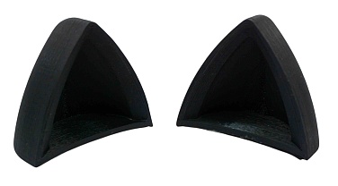 детальное фото Уши Strike для шлема на велкро 2 шт., 3D печать пластик интернет-магазин "Планета страйкбола"