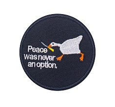 детальное фото Нашивка Strike "Peace was never an option" интернет-магазин "Планета страйкбола"