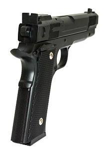 Galaxy Пистолет Smith & Wesson 945 с кобурой, спринг (g20+)