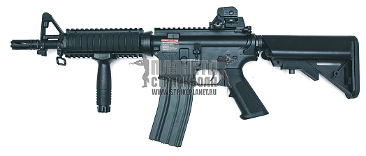 фото детально g&g автомат m4a1 cqb-r ebb (tgr-016-cqr-bbb-ncm) интернет-магазин "Планета страйкбола"