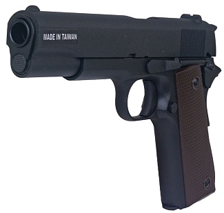 KJW Пистолет Colt M1911 A1, greengas (1911.GAS)