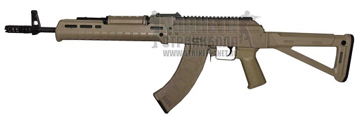 фото детально cyma автомат ак magpul zhukov, рамочный приклад, tan (cm077tn) интернет-магазин "Планета страйкбола"