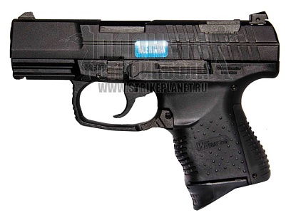фото детально we пистолет walther p99 compact, greengas (we-px002-bk) интернет-магазин "Планета страйкбола"
