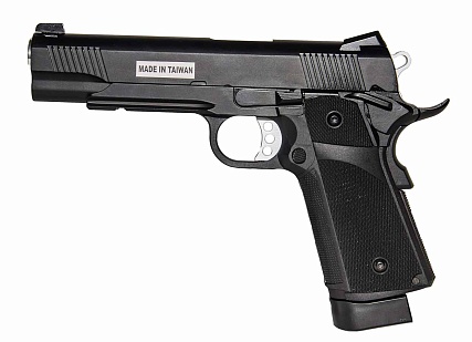 фото детально kjw пистолет colt m1911 hi-capa, co2 (kp-05) интернет-магазин "Планета страйкбола"