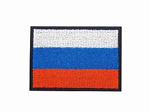 детальное фото Нашивка Strike "Флаг России" 70х50мм, вышивка интернет-магазин "Планета страйкбола"