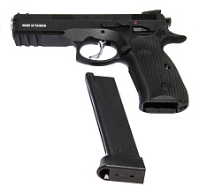 Пистолет KJW CZ SP-01 Shadow GBB, greengas (sp-01)