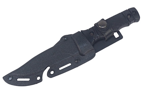 нож тренировочный cyma, черный, пластик (hy016)