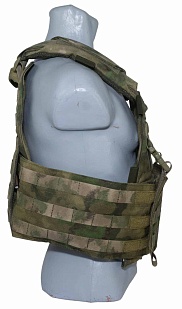 Плитоносец Strike под плиты Гранит 3 размера, кордура 1050D, A-TACS Camo