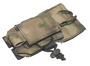 Подсумок Strike под рацию открытый, A-TACS Camo прайм